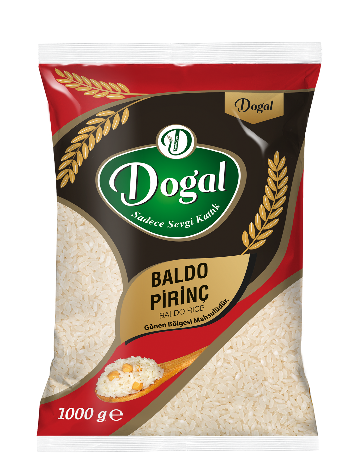 Doğal Baldo Pirinç 1 KG