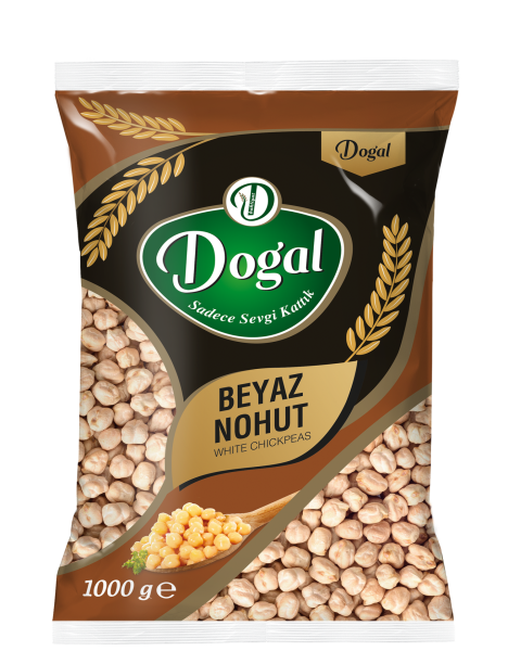 Doğal Beyaz Nohut 1 Kg