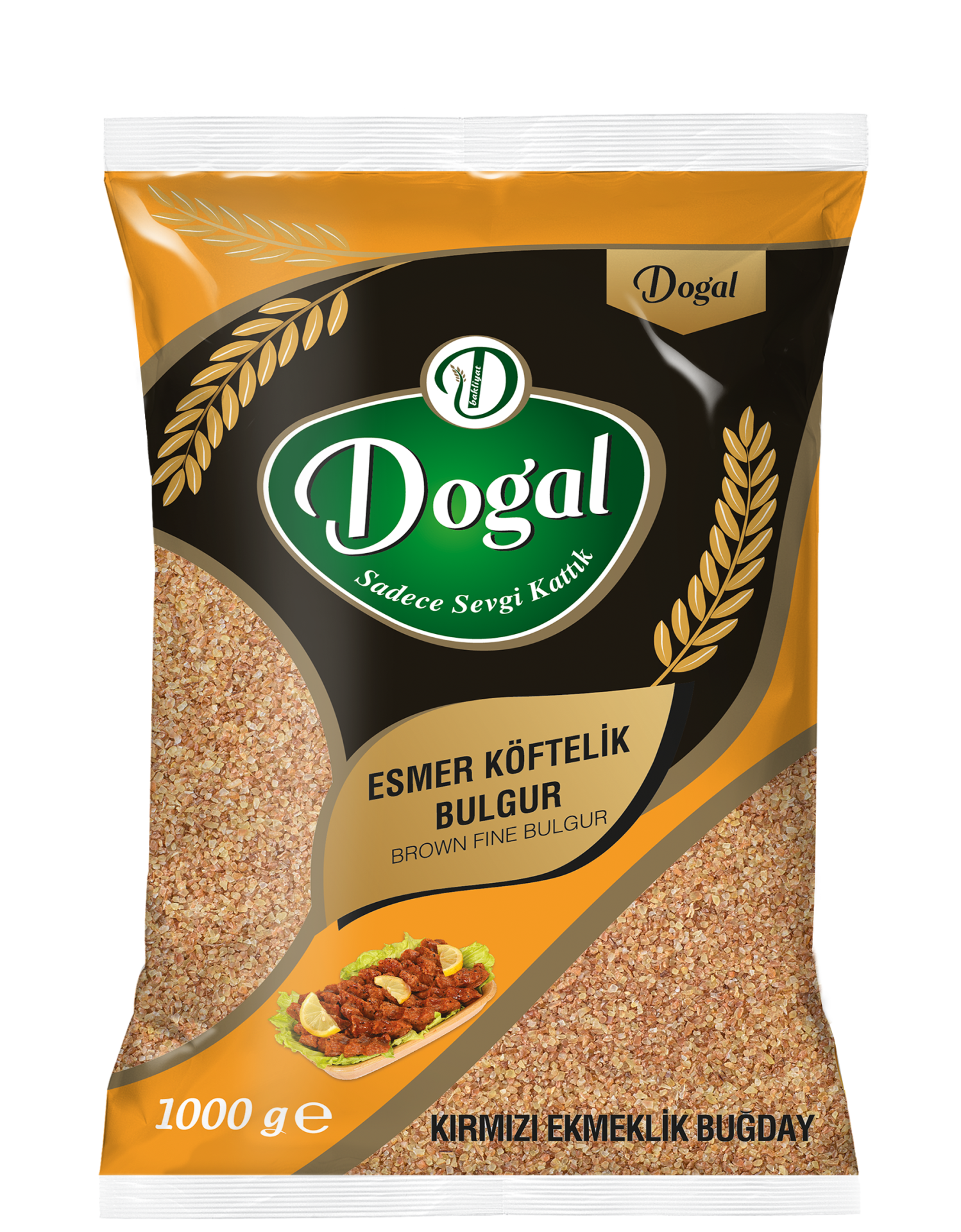 Doğal Esmer Köftelik Bulgur 1 Kg
