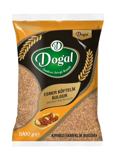 Doğal Esmer Köftelik Bulgur 1 Kg