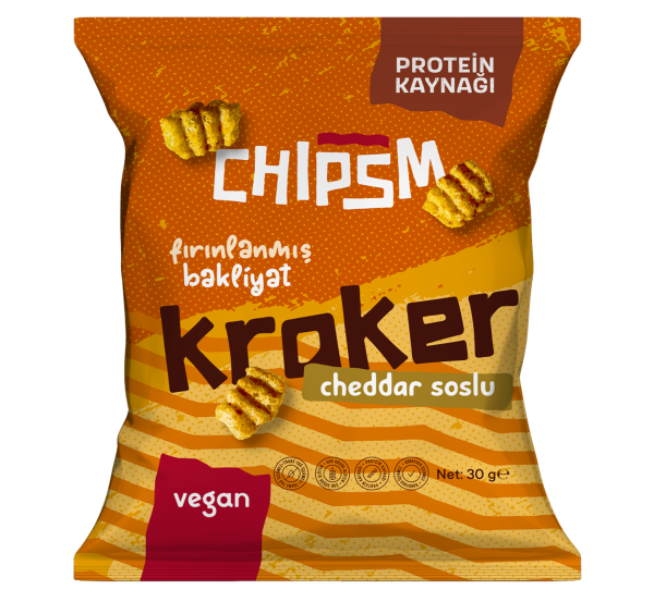 CHIPSM Cheddar Soslu Kraker 15'li