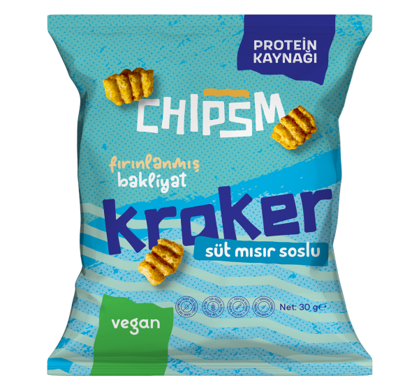 CHIPSM Süt Mısır Soslu Kraker 15'li