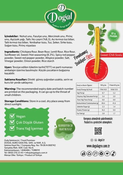 CHIPSM Sweet Chili Soslu 10'lu Paket