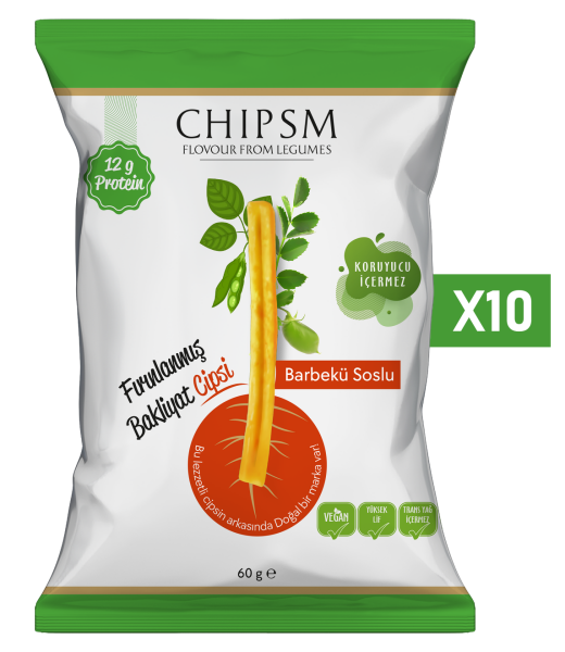 CHIPSM Barbekü Soslu 10'lu Paket