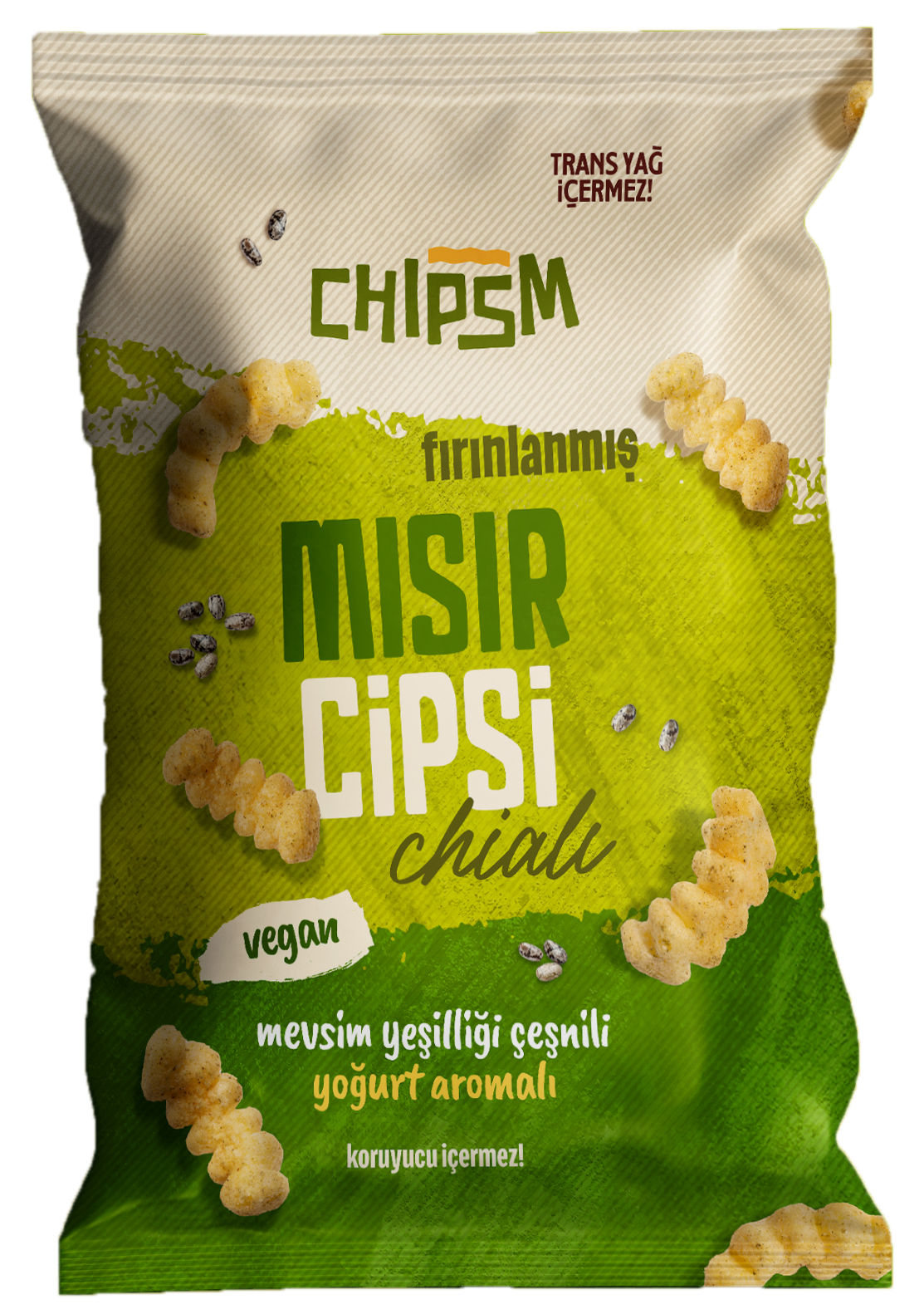 CHIPSM Mısır Cips Mevsim Yeşillikli 5'li