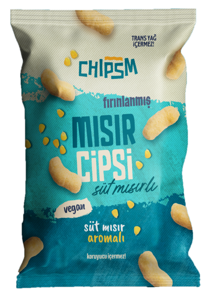 CHIPSM Mısır Cips Süt Mısır Soslu 5'li