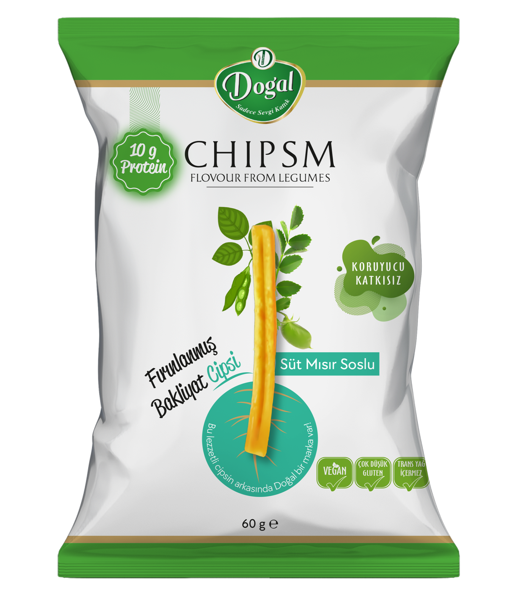 CHIPSM Süt Mısır Soslu 5'li Paket